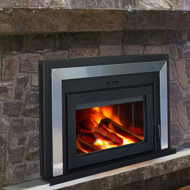 Supreme Fireplaces Inc. Fusion Wood Burning Fireplace Insert Wayfair